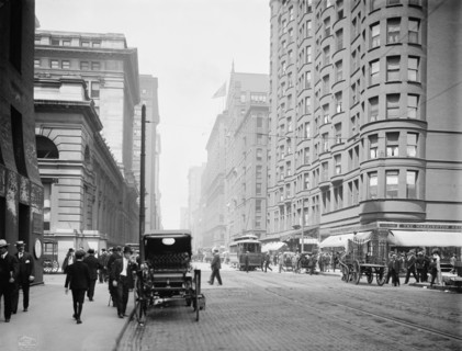 Dearborn Street, Chicago, Ill., c1907. Creator: Unknown.