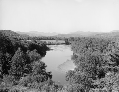Pemigewasset Valley and Franconia Mountains from West Campton, West Campton, N.H., c1900-1910. Creator: Unknown.