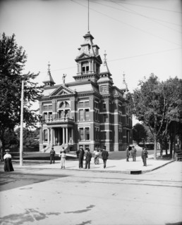 Court house, Saginaw, Mich., c1908. Creator: Unknown.