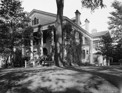 Wilcox residence, where President Roosevelt took the oath of office, Buffalo, N.Y., c1908. Creator: Unknown.