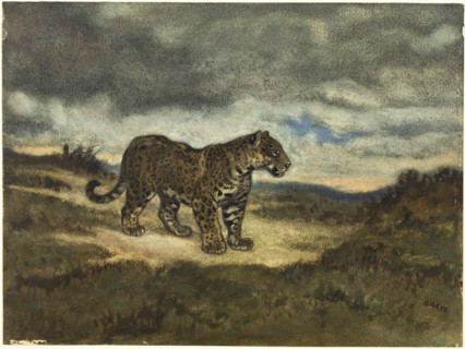 Jaguar Standing, 1830/50. Creator: Antoine-Louis Barye.