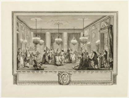 Bal Paré (The Jewel Ball), 1774. Creator: Antoine Jean Duclos.