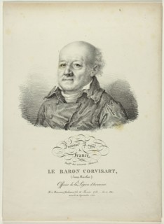 Portrait of Jean-Nicolas, Baron Corvisart, 1822. Creator: Julien Leopold Boilly.