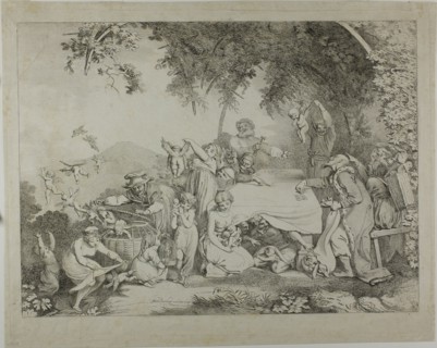 Auction of the Cupids, 1799. Creator: Johann Heinrich Ramberg.