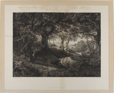 The Large Italian Landscape, 1841. Creator: Johann Wilhelm Schirmer.