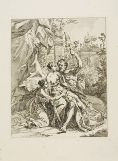Hercules and Omphale, n.d. Creator: Johann Heinrich Tischbein.