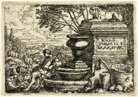 Italian Landscape with Ruins, n.d. Creator: Jonas Umbach.