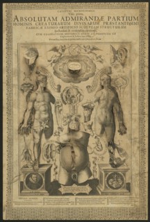 First Vision, from Mirrors of the Microcosm, 1613. Creator: Lucas Kilian.