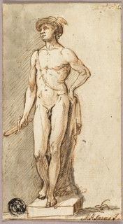 Statue of Mercury, n.d. Creator: Michael Henry Spang.