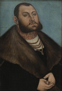 Portrait of the Elector John Frederic the Magnanimous of Saxony (1503-1554), 1533. Creator: Lucas Cranach the Elder.