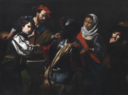 The Fortune Teller, 1626. Creator: Valentin de Boulogne.