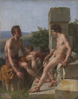 Two Sheperds, 1813. Creator: CW Eckersberg.