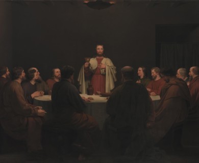 The Last Supper. Altarpiece, 1829. Creator: CW Eckersberg.