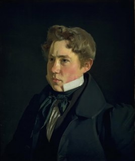 Portrait of the Painter and Lithographer P.H. Gemzoe, 1833. Creator: Christen Kobke.