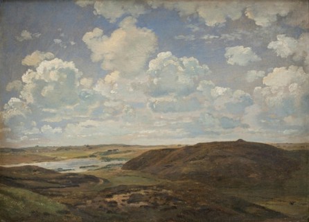A Landscape, Torring, Jutland, 1843. Creator: Dankvart Dreyer.