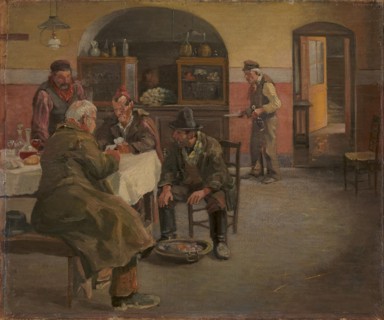 The guest house in Sora, 1883. Creator: Theodor Esbern Philipsen.