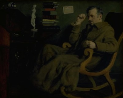 The Artist Pondering, 1887. Creator: Axel Helsted.