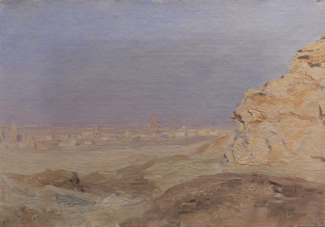 A View Of Cairo, 1889. Creator: Laurits Tuxen.