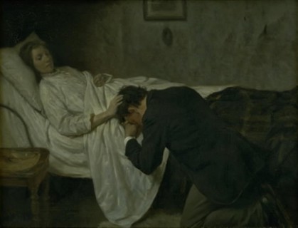 A forgiveness, 1892. Creator: Valdemar Irminger.