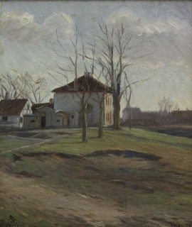 A Farm in Valby, near Copenhagen, 1894. Creator: Albert Gottschalk.
