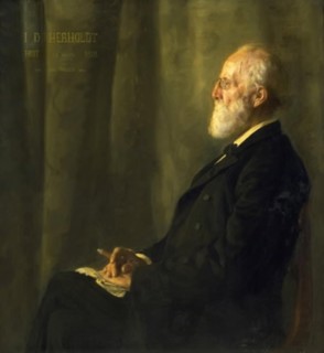 The Architect J.D. Herholdt, 1896. Creator: Julius Paulsen.