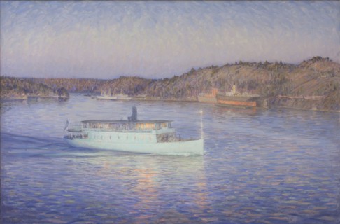 The White Boat, 1906. Creator: Prince Eugen, Duke of Närke.