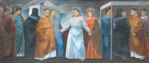 The Heavenly Wedding. Emmanuel Sweborg: Amore Conjugiali, 1919-1920. Creator: Ivar Rosenberg.