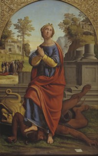 St Margaret, 1524. Creator: Ortolano.
