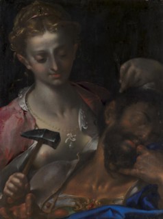 Jael Kills Sisera, 1561-1611. Creator: Bartholomeus Spranger.