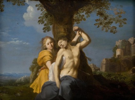 St Sebastian, 1609-1667. Creator: Cornelis van Poelenburch.