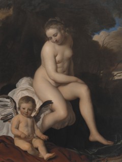 Venus and Cupid, 1628-1670. Creators: Jacob van Loo, Bartholomeus van der Helst.
