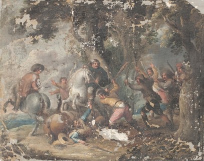 Hold-Up, 1636-1675. Creator: Jacques Courtois.