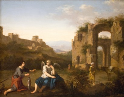 Tobiah and the Angel, 1645-1680. Creator: Toussaint Gelton.