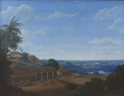 Landscape in Brazil with Sugar Plantation, 1660. Creator: Frans Post.