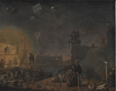 The Vision of the Sunday Child, 1660. Creator: Cornelis Saftleven.