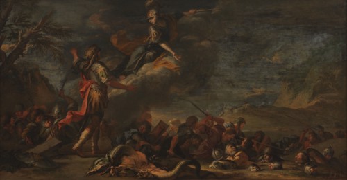 The Founding of Thebes, 1661. Creator: Salvator Rosa.