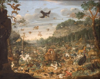 The Earth after the Fall of Man, 1690. Creator: Franz Rosel von Rosenhof.