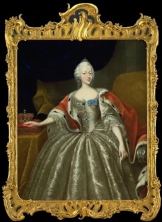 Prinsesse Louise, Christian VI's datter, 1704-1765. Creator: Johann Salomon Wahl.