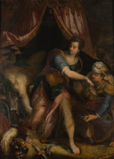 Judith with the Head of Holofernes, 1725-1824. Creator: Dionisio Calvaert.
