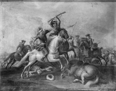 The Death of the Bassa of Anatolia, 1738-1741. Creator: Dismar Degen.