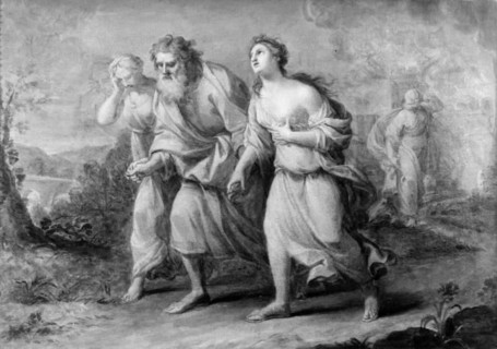 Lot and his Daughters, 1743-1779. Creator: Anton Raphael Mengs.