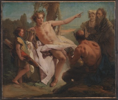 Apollo and Marsyas, 1757. Creator: Giovanni Battista Tiepolo.