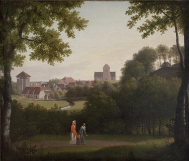 View Towards Lyngby, 1803-1810. Creator: CW Eckersberg.