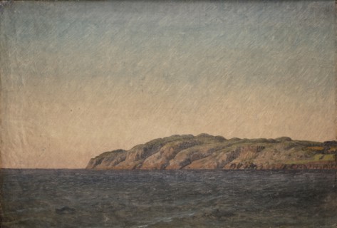 Kullen from Mølleleje (?), 1829.  Creator: CW Eckersberg.