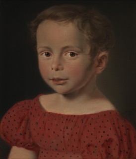 Portrait of a child, 1822. Creator: Christian Albrecht Jensen.