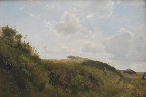 June day at Rorvig, 1834-1903. Creator: Vilhelm Kyhn.