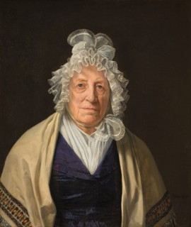 Mrs Lindam, née Goos, widow of supercargo [?] Lindam in the East Indies, 1839. Creator: Johan Vilhelm Gertner.