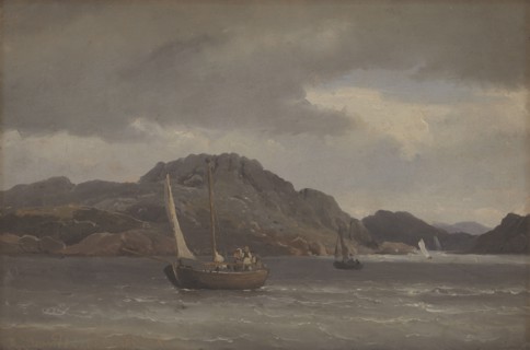 The Skerries at Marstrand, Sweden, 1852. Creator: Carl Frederik Sorensen.