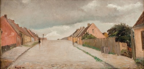 Bakkegade, Hillerod, 1884. Creator: Albert Gottschalk.
