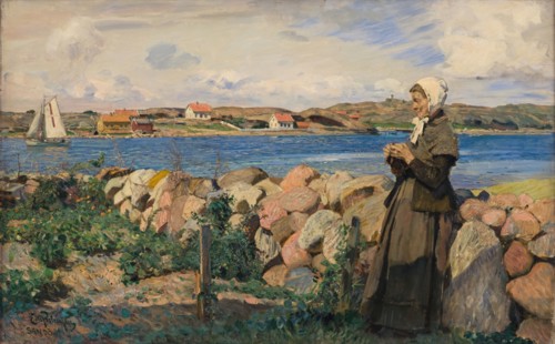 From the Norwegian Archipelago, 1894. Creator: Eilif Peterssen.